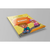 Kinderboek met cartoonillustraties over jonge leeftijd en islamitische identiteit Bidden